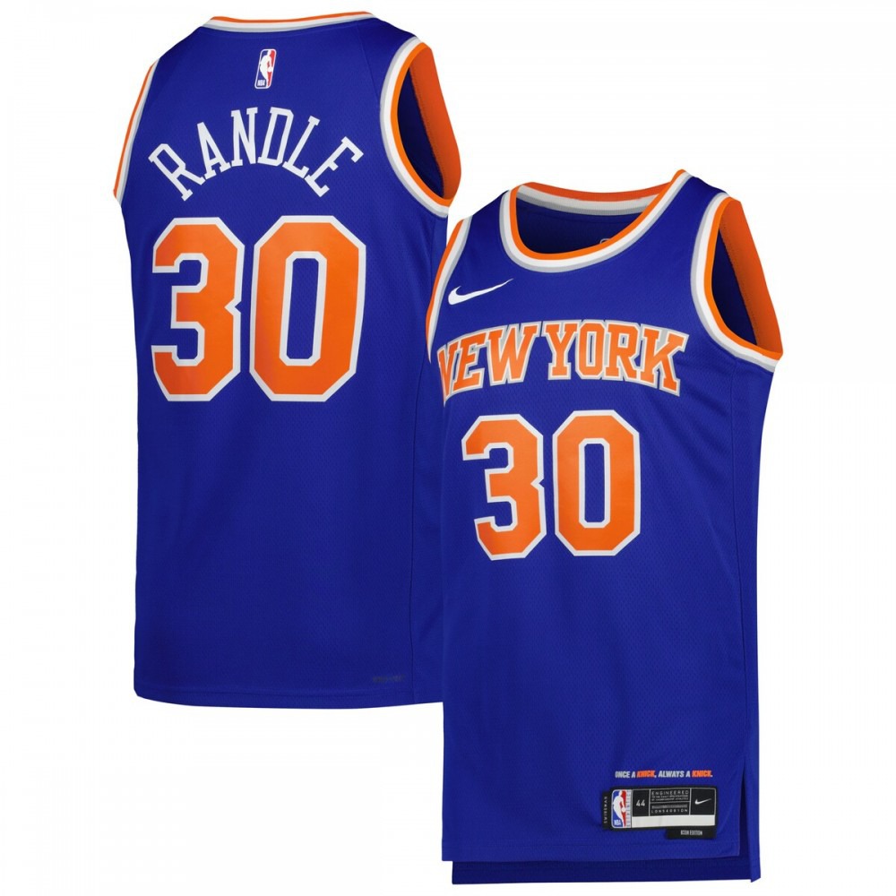 Julius Randle New York Knicks Unisex 2022/23 Swingman Jersey - Icon Edition - Blue-Pro Kit Vault | Brand New 26/27 Sports Jerseys